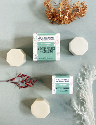 MENTHE POIVRÉE & GERANIUM | Déodorant