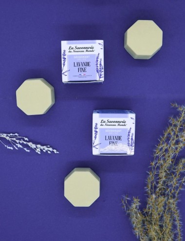 La Savonnerie du Nouveau Monde : déodorant Lavande fine